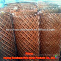 Redes de acero naranja de alta calidad en rollos en stock
